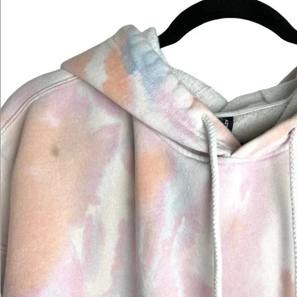 Lazy Pants Long Live Lazy Pink Tie Dye  Hoodie - Picture 6 of 10
